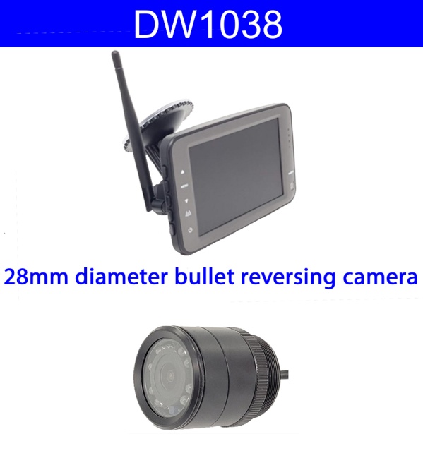 Sony (CCD or CMOS) Bullet Wireless Parking Camera Kit with 5'' monitor